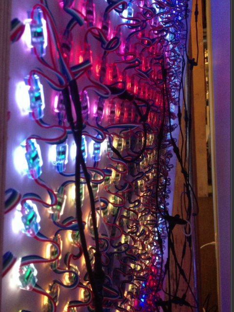 LED Wall wiring