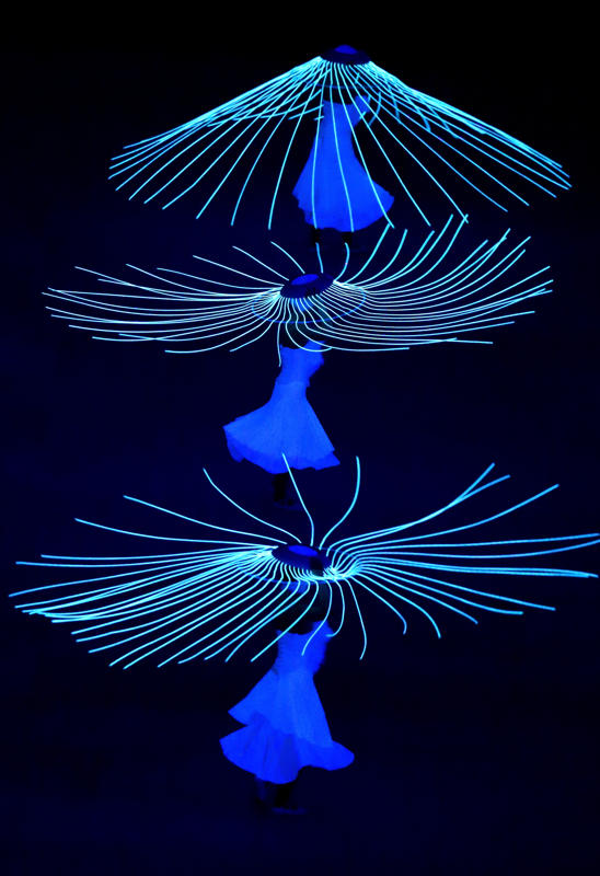 “Dancers perform Dove of Peace during the Opening Ceremony of the Sochi 2014 Winter Olympics at Fisht Olympic Stadium on February 7, 2014 in Sochi, Russia.” (Photo by Bruce Bennett/Getty Images) 